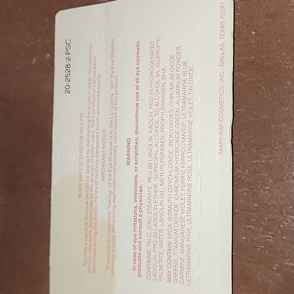 Mary Kay Eye Shadow Palette Great Fashion Greens 0475 .36 oz. NIP Retired Stock - Picture 4 of 6